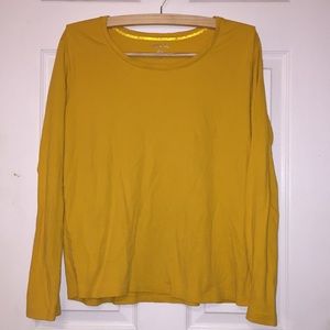 Yellow Long Sleeve Shirt